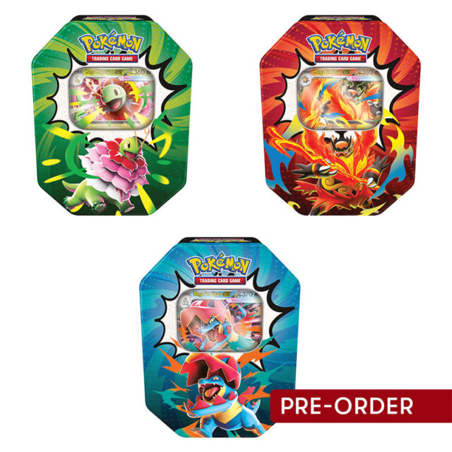 Pokemon TCG Mega Evolution Ascended Heroes Tins (Set of 3)