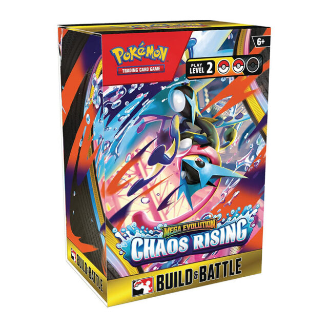 Pokemon TCG Mega Evolution Chaos Rising Build & Battle Box