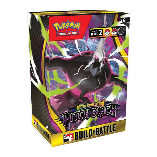 Pokemon TCG Mega Evolution Pitch Black Build and Battle Box