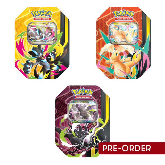 Pokemon TCG Mega Forces Tin (Set of 3)
