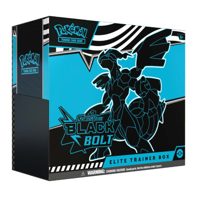 Scarlet & Violet Black Bolt Elite Trainer Box Pokemon TCG