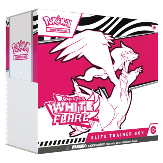 Pokemon TCG Scarlet & Violet White Flare Elite Trainer Box