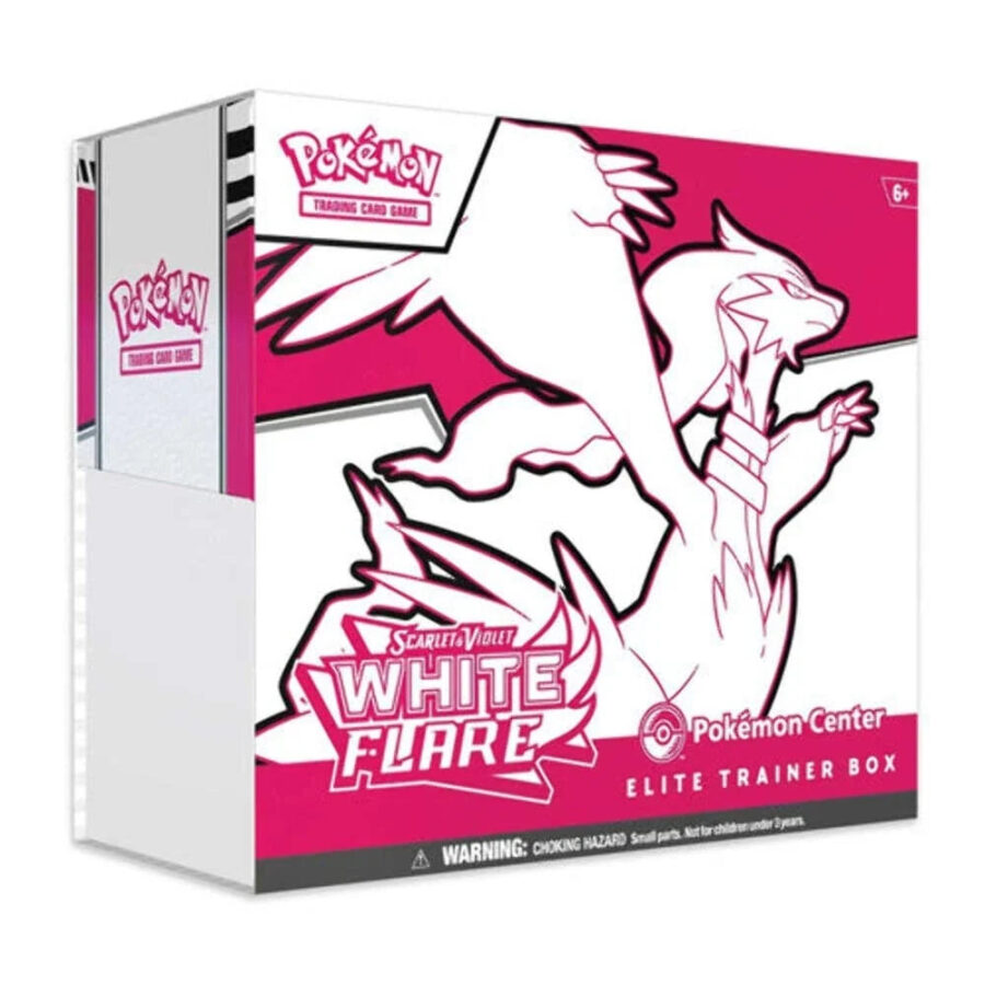 Pokémon TCG: Scarlet & Violet—White Flare Pokemon Center Elite Trainer Box (ETB)