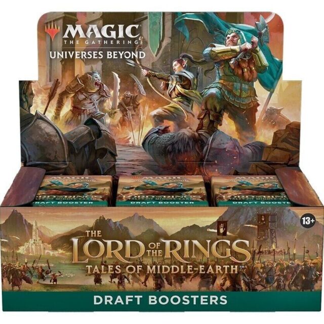 Draft Booster Box Lord of the Rings Tales of Middle Earth