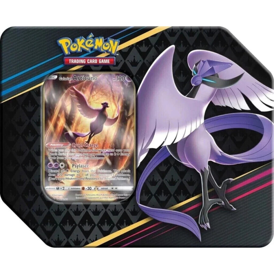 POKÉMON TCG Crown Zenith - Galarian Articuno Tin