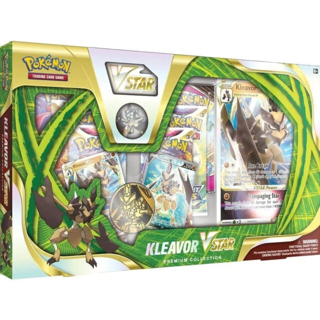 Pokemon TCG: Kleavor Vstar Premium Collection Box