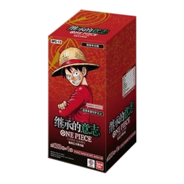 One Piece Card Game: OPC-13 Carrying On His Will Jumbo Booster Box (S-Chinese)
