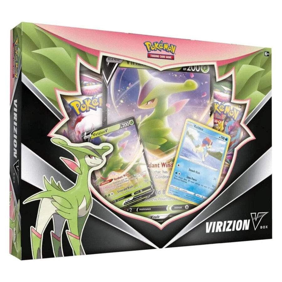 Pokemon TCG: Virizion V Collection Box