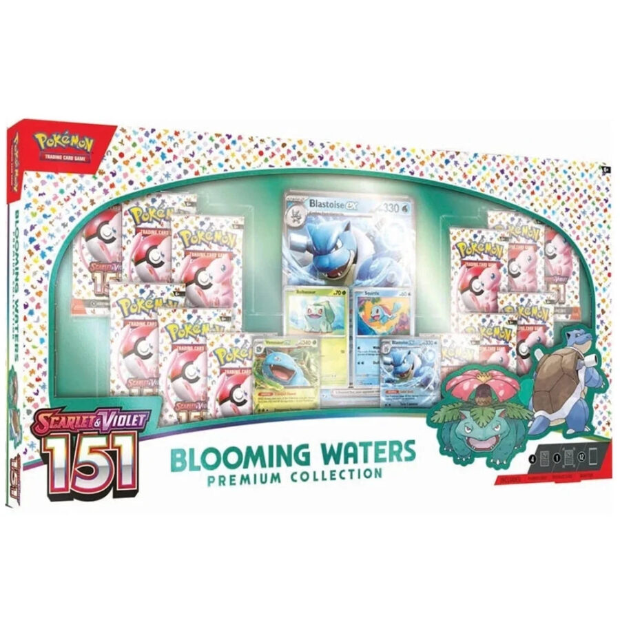 POKÉMON TCG Scarlet & Violet 151: Blooming Waters Premium Collection