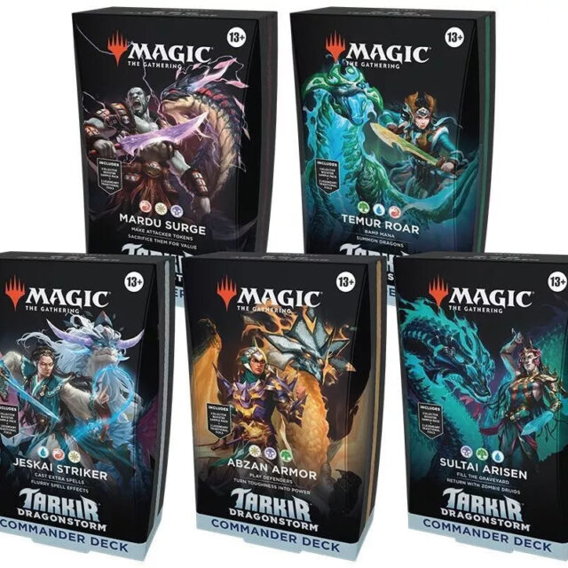 Magic The Gathering Tarkir: Dragonstorm - Commander Deck Case