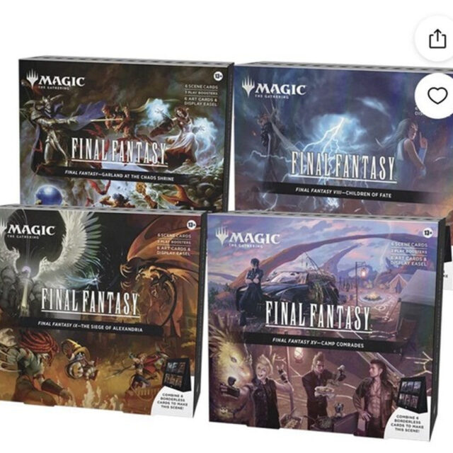 Magic the Gathering Final Fantasy Scene Box Display