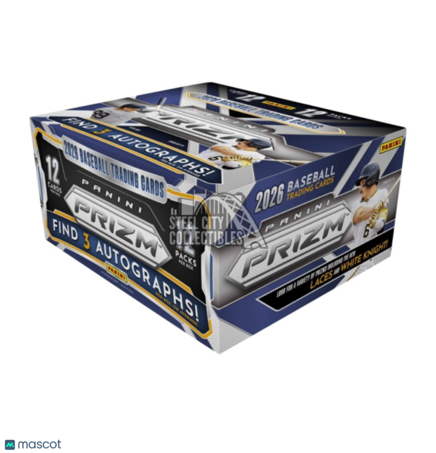 2026 Panini Prizm Baseball Hobby Box