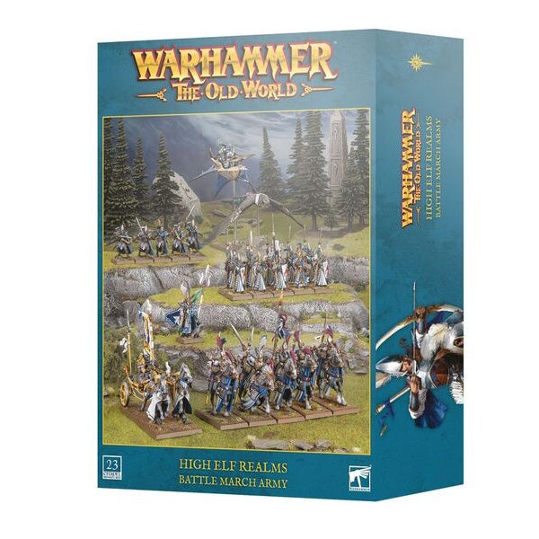 High Elf Realms: Battle March Army.