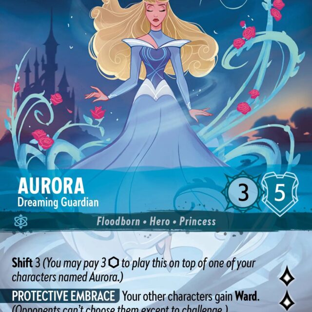 Aurora - Dreaming Guardian (001-213) - Set 1: The First Chapter - Disney Lorcana Enchanted