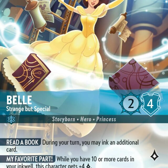 Belle - Strange but Special (001-214) - Set 1: The First Chapter - Disney Lorcana Enchanted