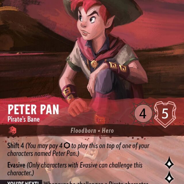 Peter Pan - Pirate's Bane (003-215) - Set 3: Into the Inklands - Disney Lorcana Enchanted