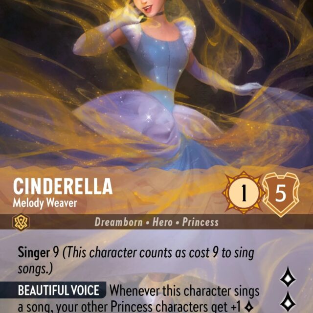 Cinderella - Melody Weaver (004-205) - Set 4: Ursula's Return - Disney Lorcana Enchanted
