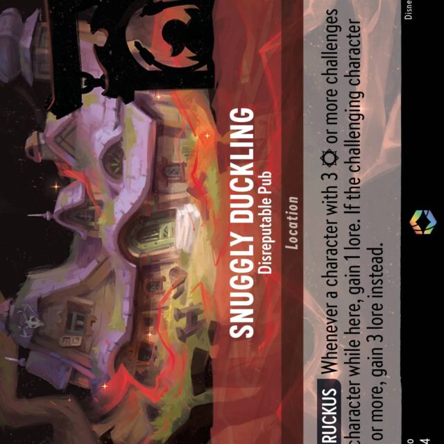 Snuggly Duckling - Disreputable Pub (004-216) - Set 4: Ursula's Return - Disney Lorcana Enchanted