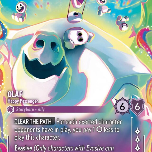 Olaf - Happy Passenger (005-209) - Set 5: Shimmering Skies - Disney Lorcana Enchanted