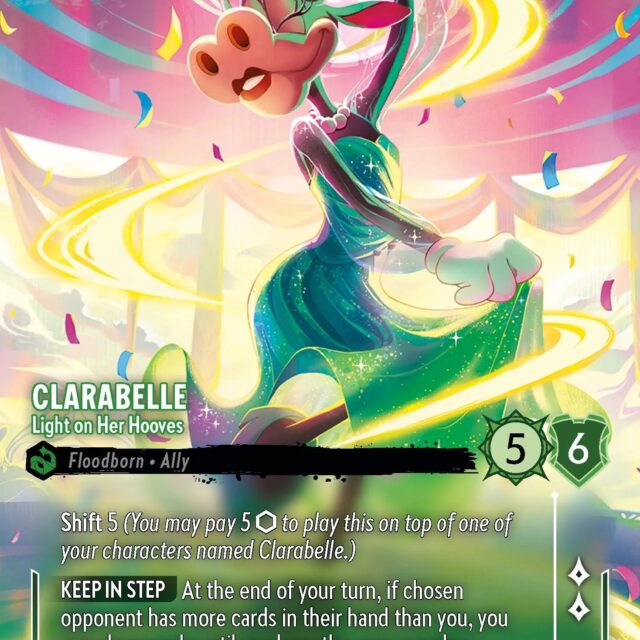 Clarabelle - Light on Her Hooves (005-211) - Set 5: Shimmering Skies - Disney Lorcana Enchanted