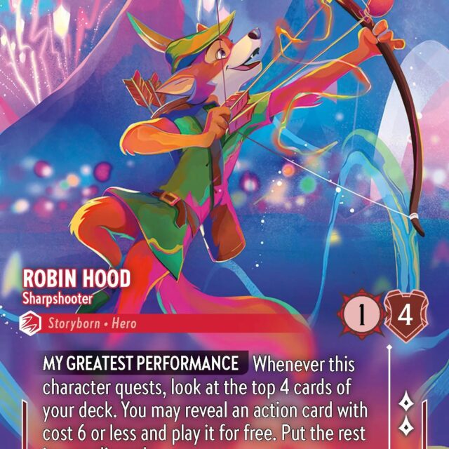 Robin Hood - Sharpshooter (005-215) - Set 5: Shimmering Skies - Disney Lorcana Enchanted