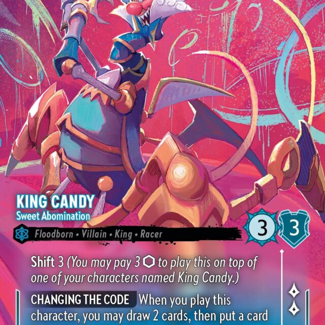 King Candy - Sweet Abomination (005-218) - Set 5: Shimmering Skies - Disney Lorcana Enchanted