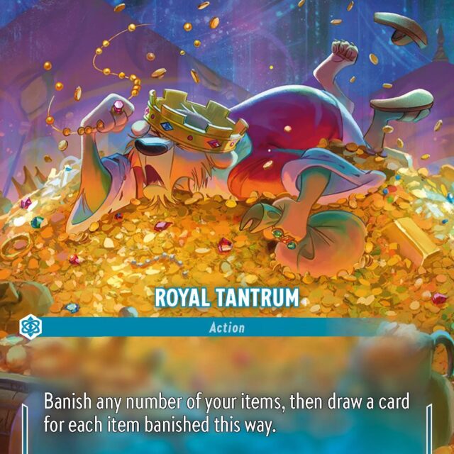 Royal Tantrum (005-219) - Set 5: Shimmering Skies - Disney Lorcana Enchanted