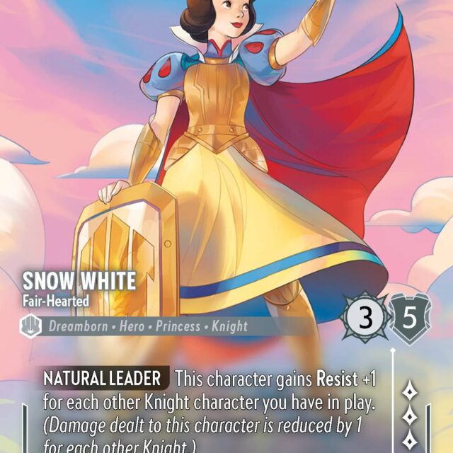 Snow White - Fair-Hearted (005-220) - Set 5: Shimmering Skies - Disney Lorcana Enchanted
