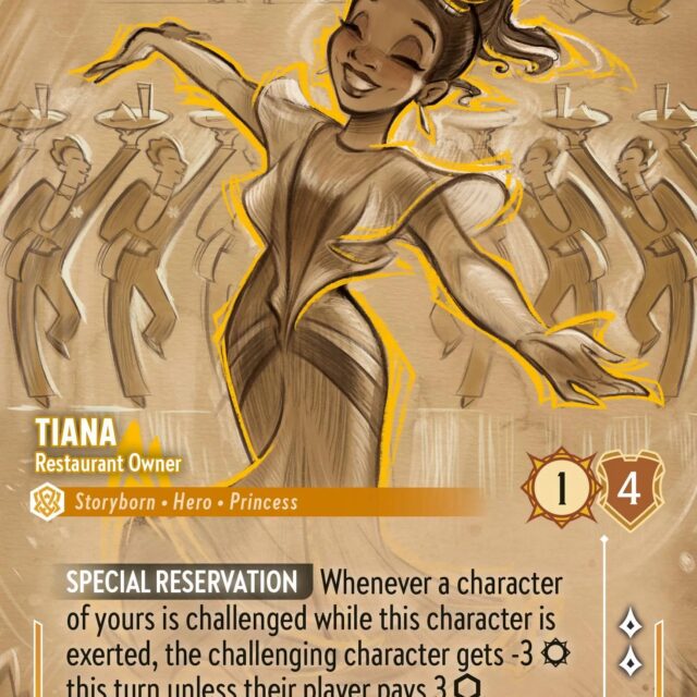 Tiana - Restaurant Owner (006-206) - Set 6: Azurite Sea - Disney Lorcana Enchanted