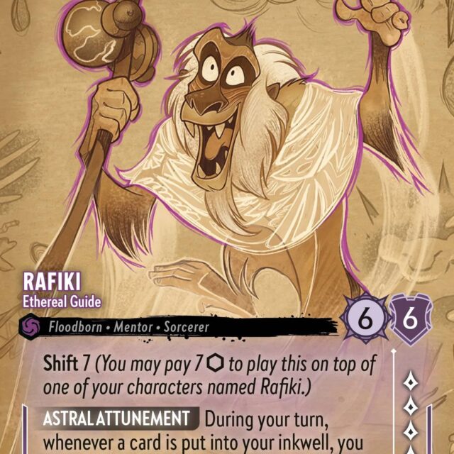 Rafiki - Ethereal Guide (006-208) - Set 6: Azurite Sea - Disney Lorcana Enchanted