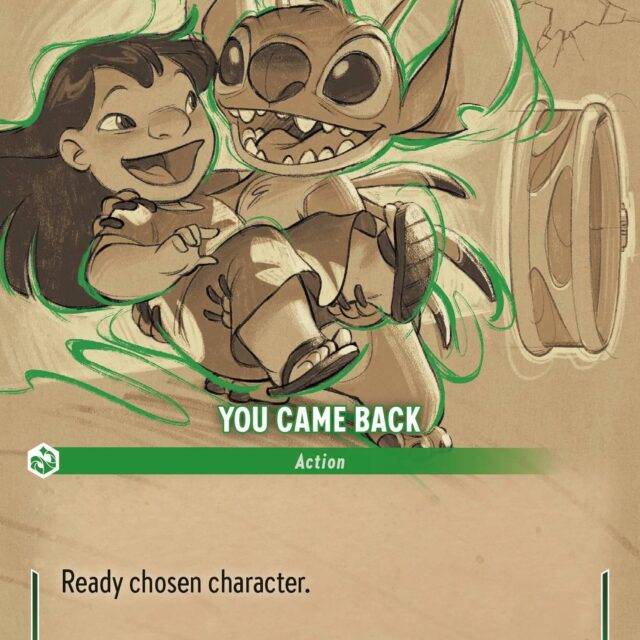 You Came Back (006-213) - Set 6: Azurite Sea - Disney Lorcana Enchanted