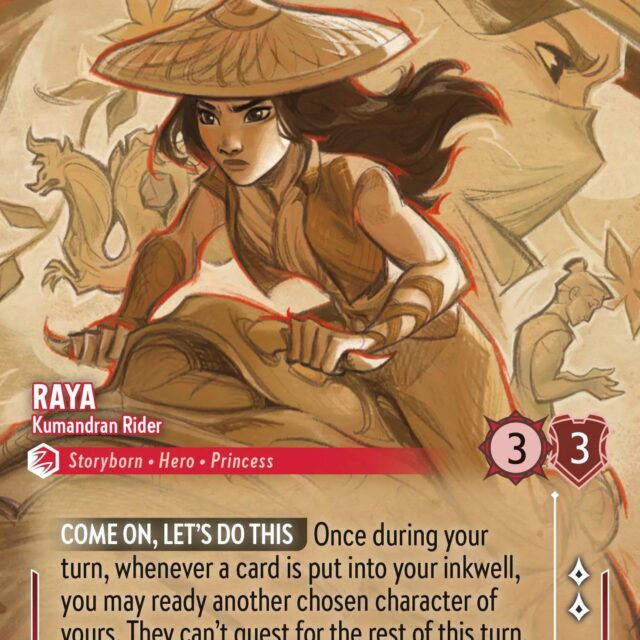 Raya - Kumandran Rider (006-214) - Set 6: Azurite Sea - Disney Lorcana Enchanted