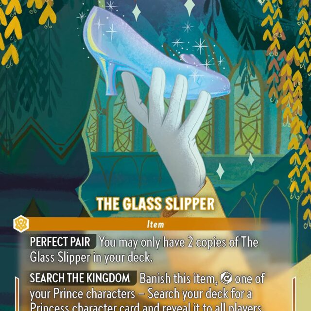 The Glass Slipper (007-208) - Set 7: Archazia's Island - Disney Lorcana Enchanted
