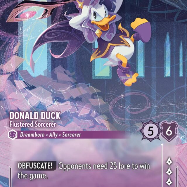 Donald Duck - Flustered Sorcerer (007-209) - Set 7: Archazia's Island - Disney Lorcana Enchanted