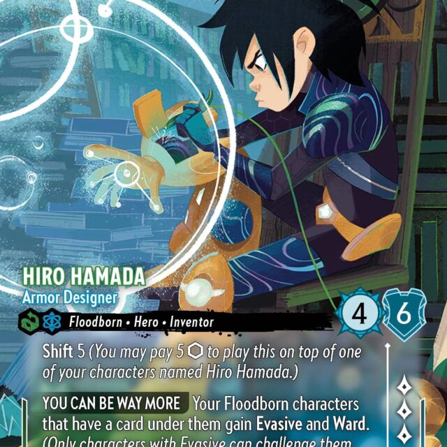 Hiro Hamada - Armor Designer (007-214) - Set 7: Archazia's Island - Disney Lorcana Enchanted