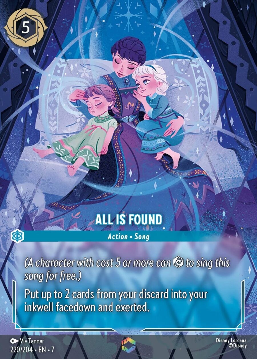 All Is Found (007-220) - Set 7: Archazia's Island - Disney Lorcana Enchanted