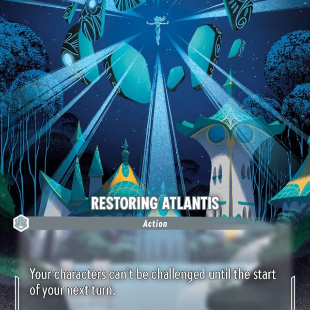 Restoring Atlantis (007-222) - Set 7: Archazia's Island - Disney Lorcana Enchanted