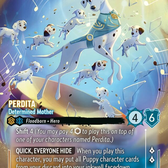 Perdita - Determined Mother (008-207) - Set 8: Reign of Jafar - Disney Lorcana Enchanted