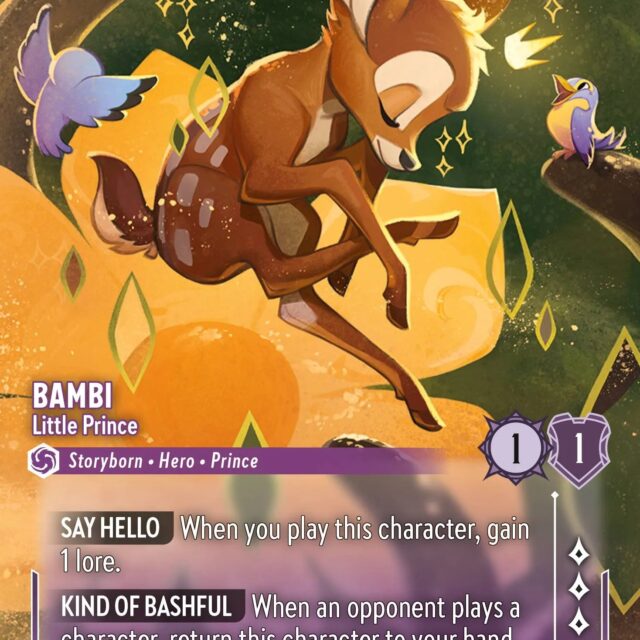 Bambi - Little Prince (008-209) - Set 8: Reign of Jafar - Disney Lorcana Enchanted