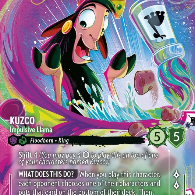 Kuzco - Impulsive Llama (008-210) - Set 8: Reign of Jafar - Disney Lorcana Enchanted