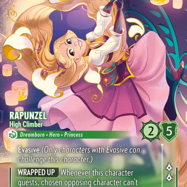 Rapunzel - High Climber (008-214) - Set 8: Reign of Jafar - Disney Lorcana Enchanted