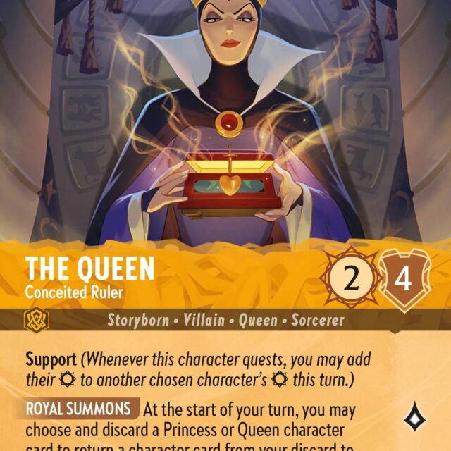 The Queen - Conceited Ruler (009-205) - Set 9: Fabled - Disney Lorcana Epic