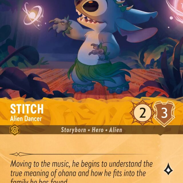 Stitch - Alien Dancer (009-207) - Set 9: Fabled - Disney Lorcana Epic