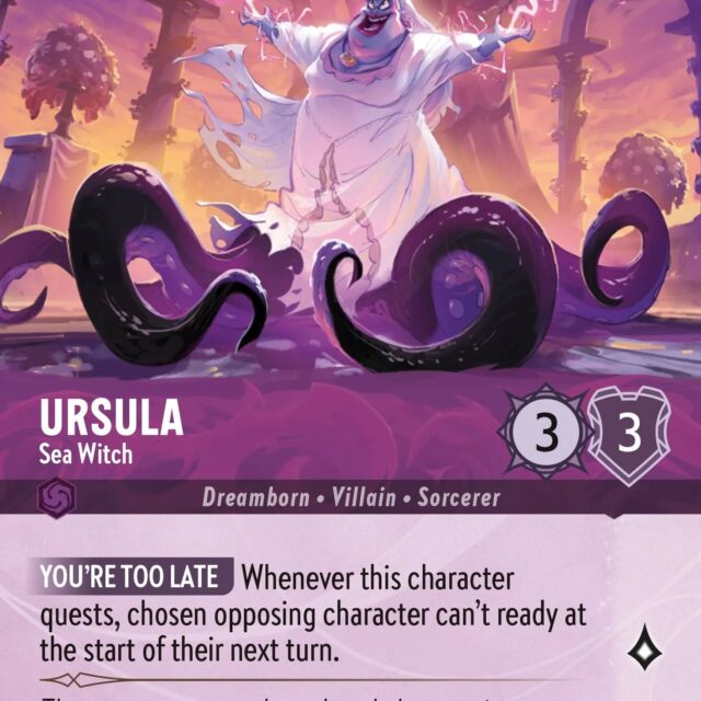 Ursula - Sea Witch (009-208) - Set 9: Fabled - Disney Lorcana Epic