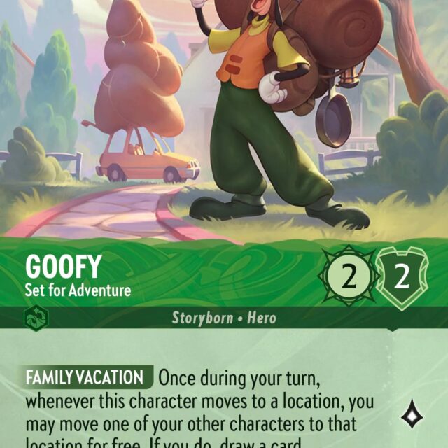Goofy - Set for Adventure (009-211) - Set 9: Fabled - Disney Lorcana Epic