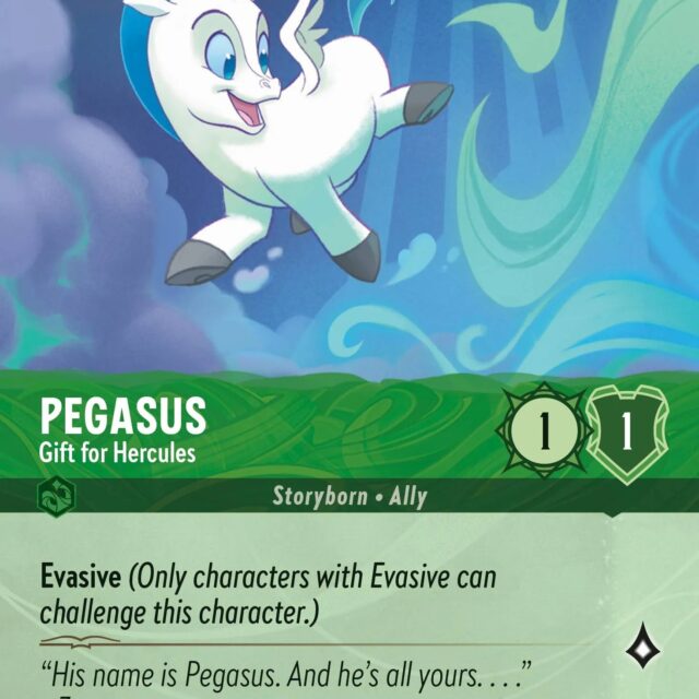 Pegasus - Gift for Hercules (009-212) - Set 9: Fabled - Disney Lorcana Epic