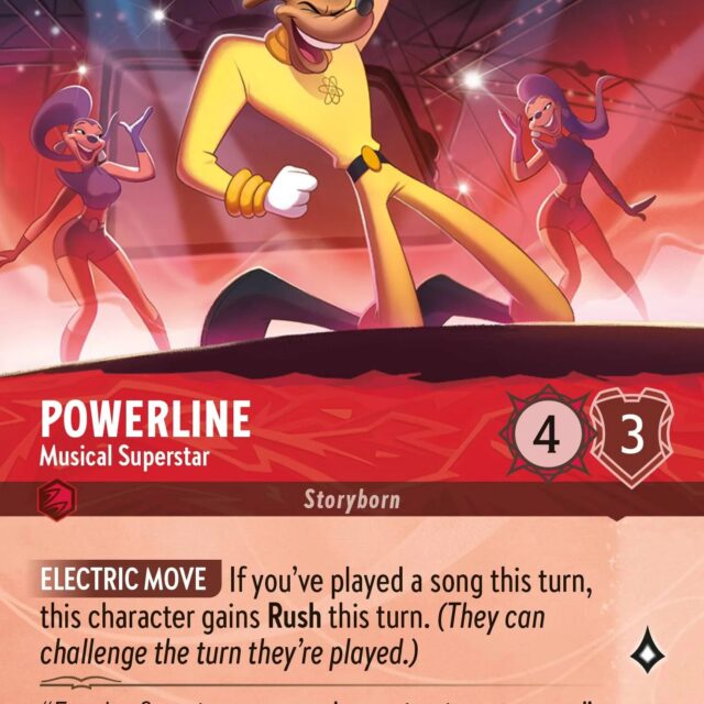 Powerline - Musical Superstar (009-215) - Set 9: Fabled - Disney Lorcana Epic