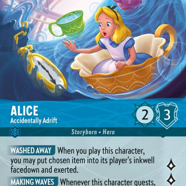 Alice - Accidentally Adrift (009-217) - Set 9: Fabled - Disney Lorcana Epic