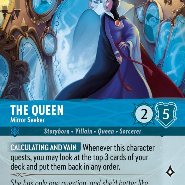 The Queen - Mirror Seeker (009-219) - Set 9: Fabled - Disney Lorcana Epic