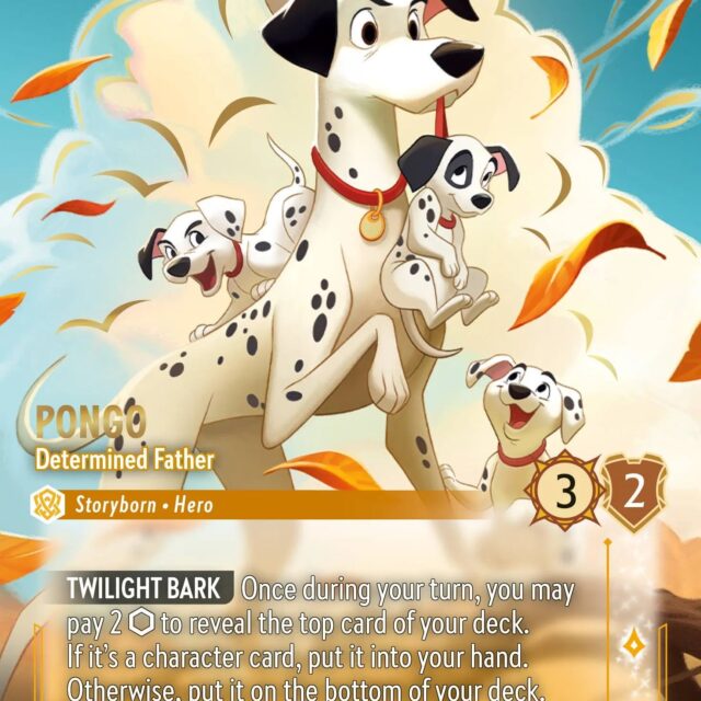 Pongo - Determined Father (009-223) - Set 9: Fabled - Disney Lorcana Enchanted